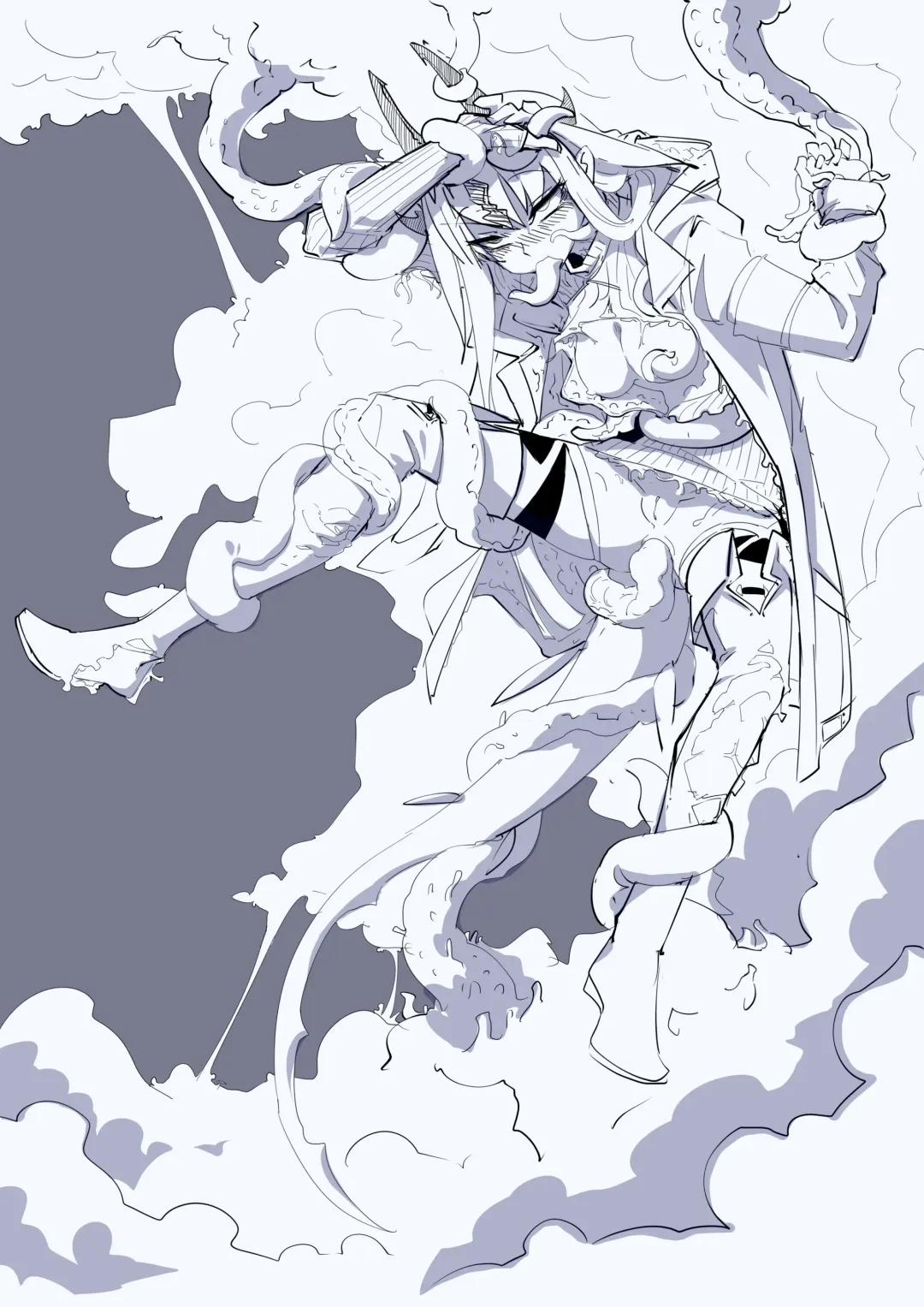 [Jinze] （今沢）[Animarcat(天上天下天地无双金玉次郎长)]~極秘ファイル：寄生時間~ Reedround-CthulhuVSCharmder of RHODES ISLAND Fhentai - Page 23