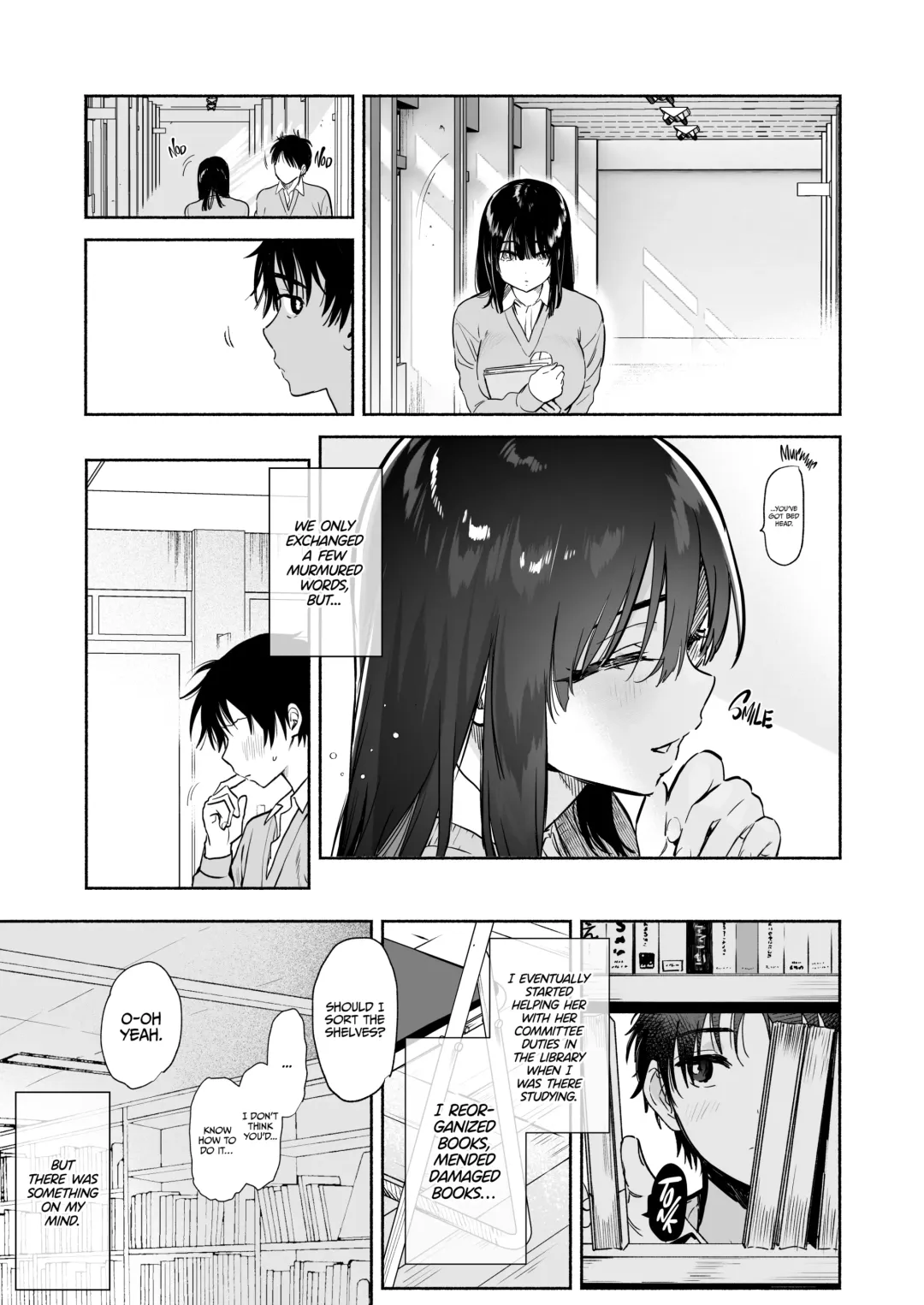 [Yuzuha] Mukuchi na Tosho Iin to Sex Zuke. | Addicted to Sex With a Taciturn Library Committee Member (decensored) Fhentai - Page 24