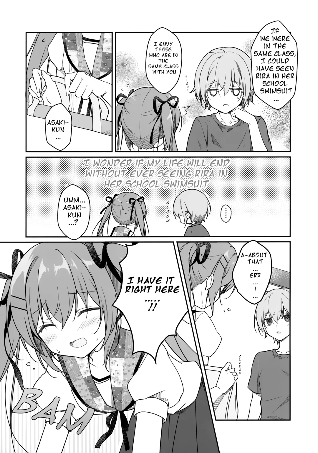 [Miyasaka Miyu] Atsui Hi wa Sukumizu de Fhentai - Page 6