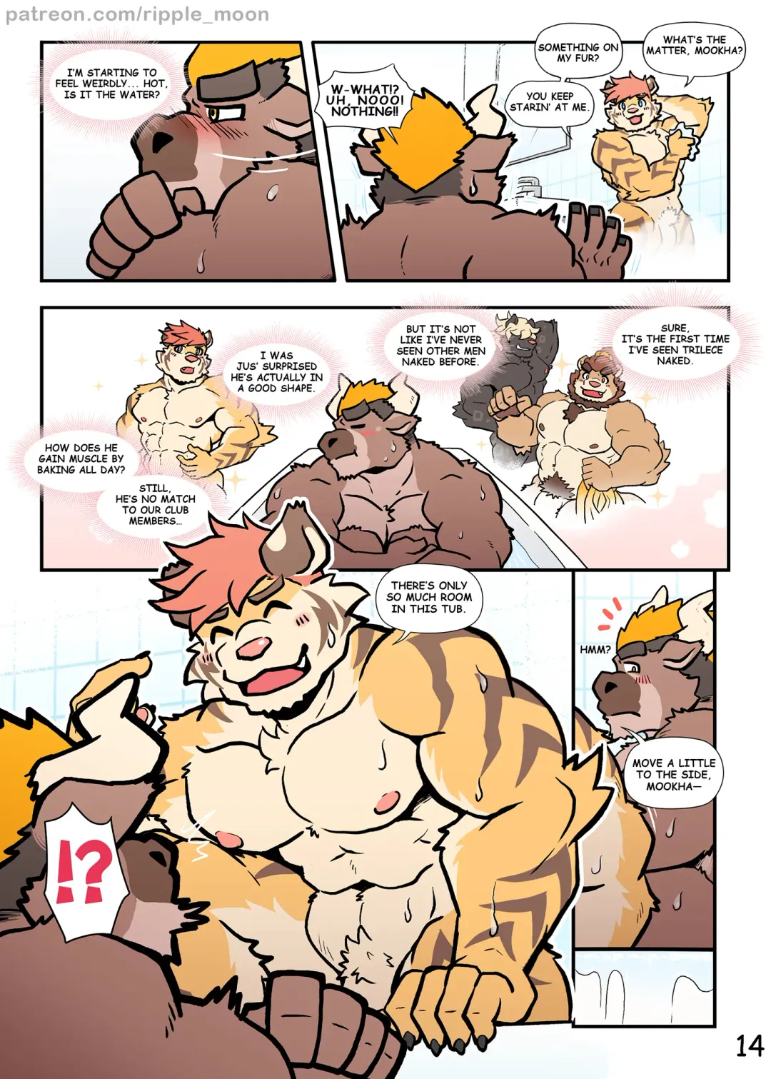 [Ripple Moon] My Milky Roomie 2: Milk Bath Fhentai - Page 16