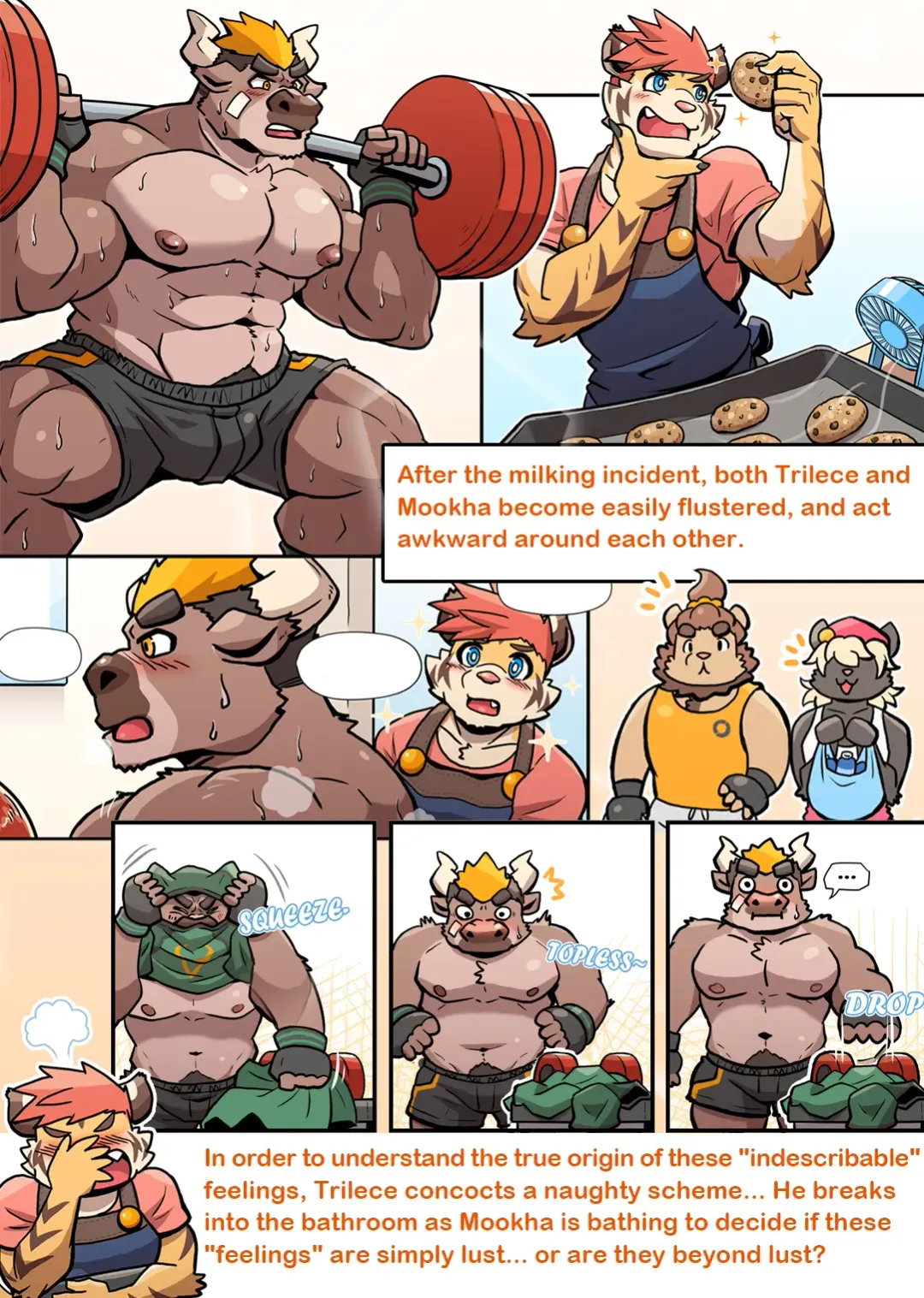 [Ripple Moon] My Milky Roomie 2: Milk Bath Fhentai - Page 2