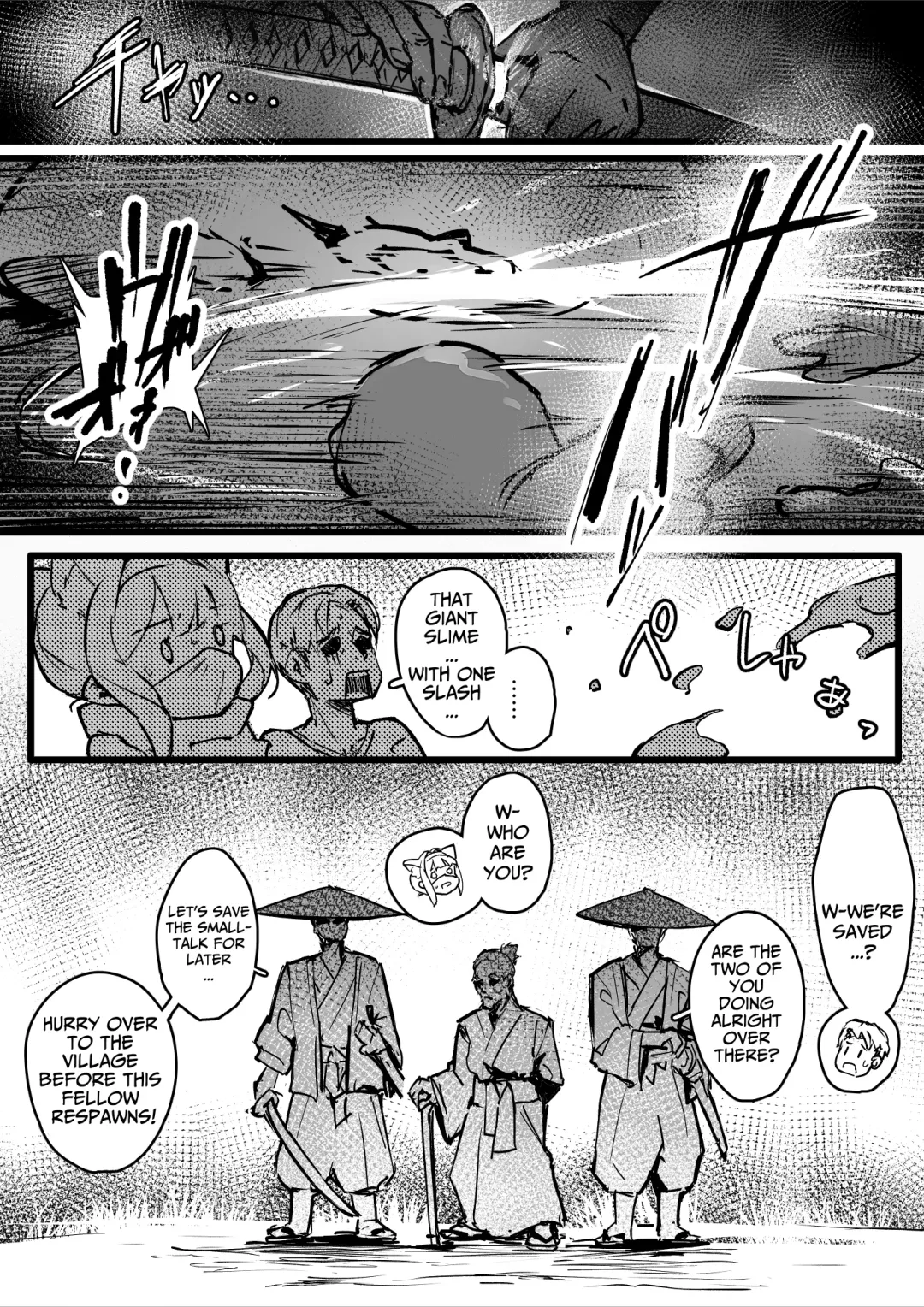 [Osisio] Hyakudaku no Tou -Ichi- Kunoichi vs Slime Hen | Tower of a Hundred Impurities Part One: A Kunoichi's battle against Slimes Fhentai - Page 10