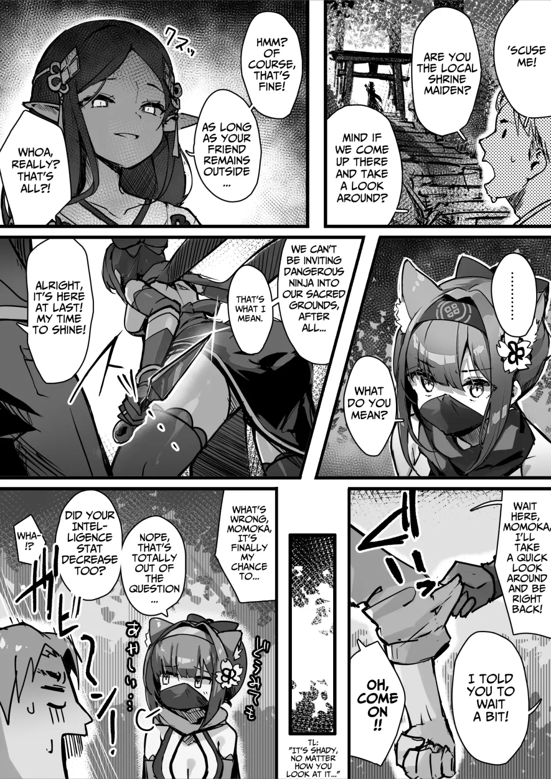 [Osisio] Hyakudaku no Tou -Ichi- Kunoichi vs Slime Hen | Tower of a Hundred Impurities Part One: A Kunoichi's battle against Slimes Fhentai - Page 13