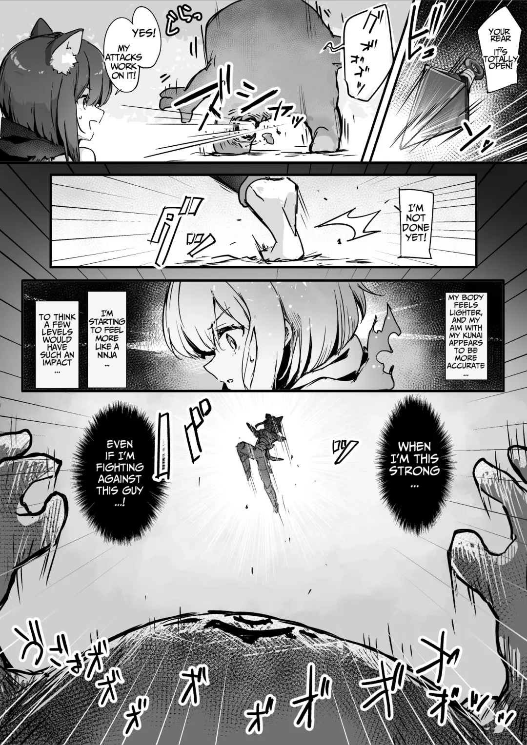 [Osisio] Hyakudaku no Tou -Ichi- Kunoichi vs Slime Hen | Tower of a Hundred Impurities Part One: A Kunoichi's battle against Slimes Fhentai - Page 33
