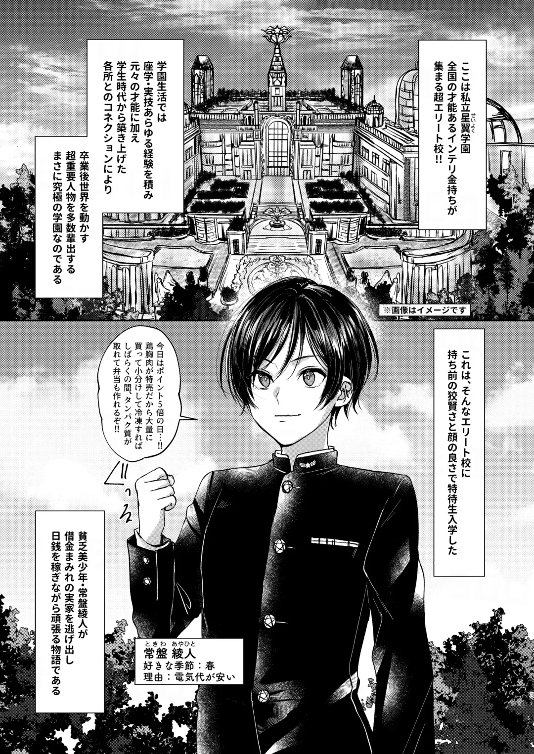 [Sazanami Suzune] 貧乏美少年と地獄の女装アルバイト Fhentai - Page 3