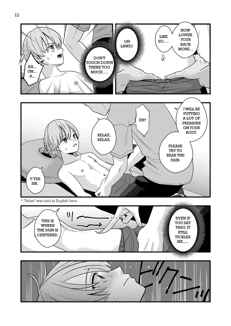 [Minakami Riku] Gaibu Coach no Tokubetsu Massage | A Special Massage From The New Coach Fhentai - Page 11