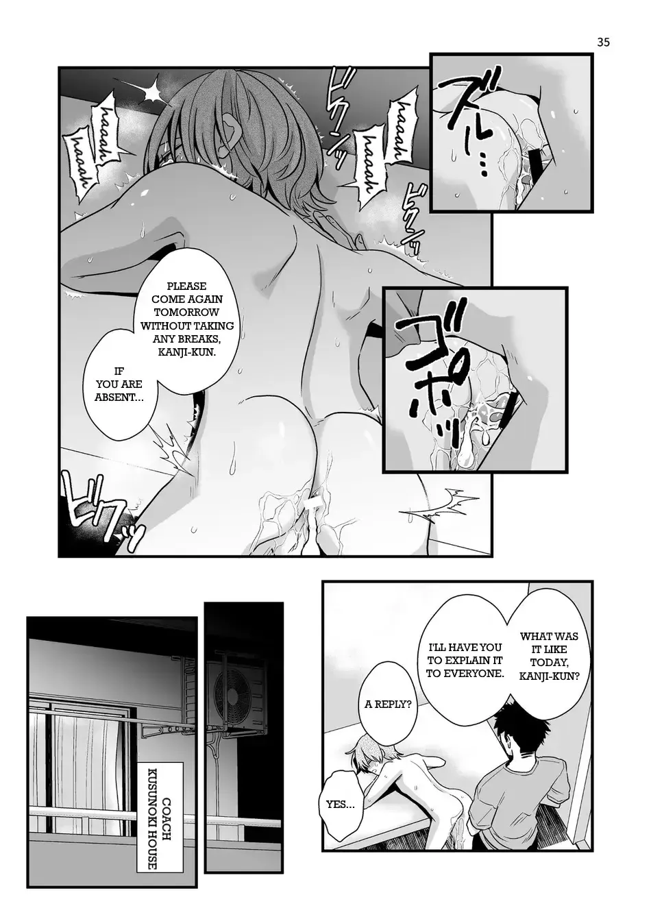 [Minakami Riku] Gaibu Coach no Tokubetsu Massage | A Special Massage From The New Coach Fhentai - Page 34