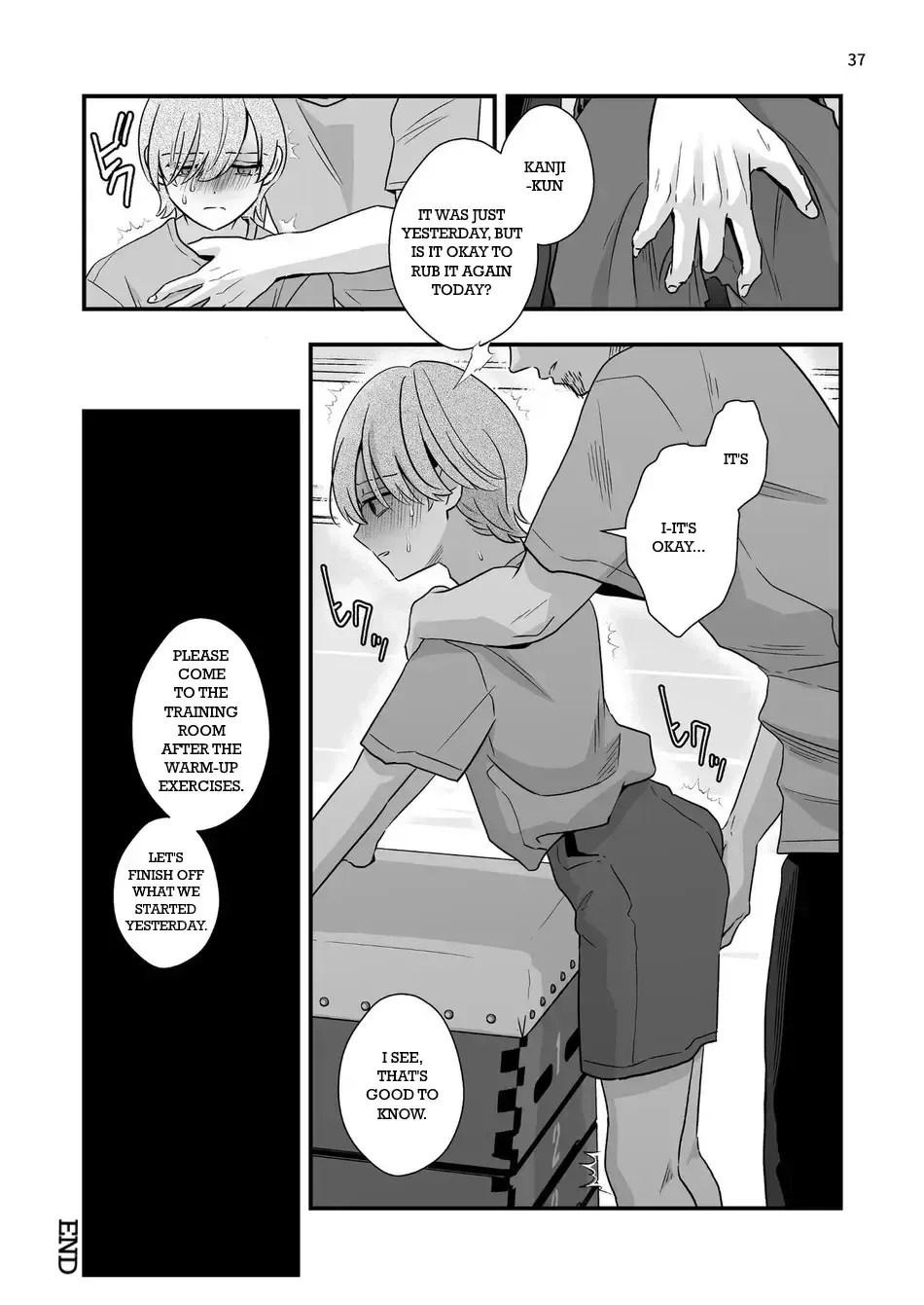 [Minakami Riku] Gaibu Coach no Tokubetsu Massage | A Special Massage From The New Coach Fhentai - Page 36