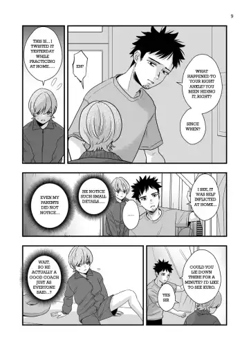 [Minakami Riku] Gaibu Coach no Tokubetsu Massage | A Special Massage From The New Coach Fhentai - Page 8