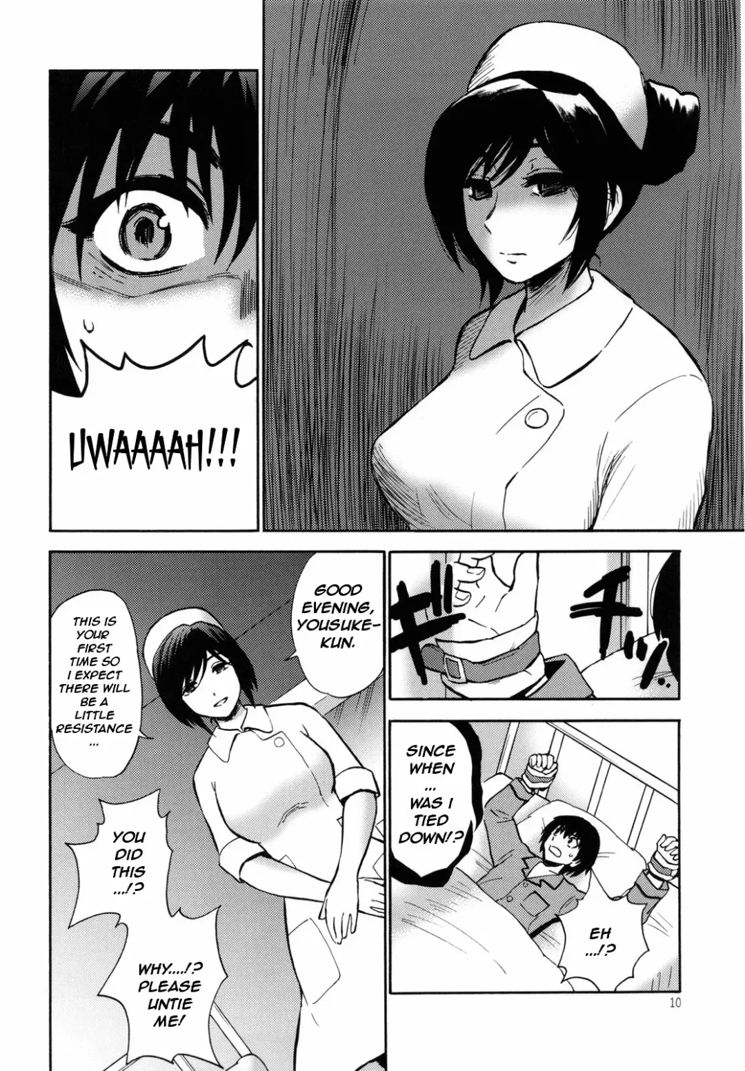 [Kisaragi Moyu] Yashoku Byoutou | Midnight Hospital Fhentai - Page 10