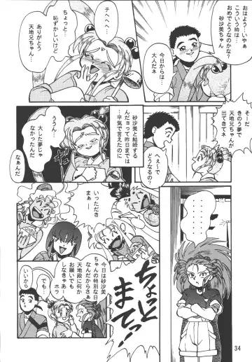 [Mercy Rabbit - Penname Wa Nai - Toumi Haruka] Tenchi Damashii Fhentai - Page 34
