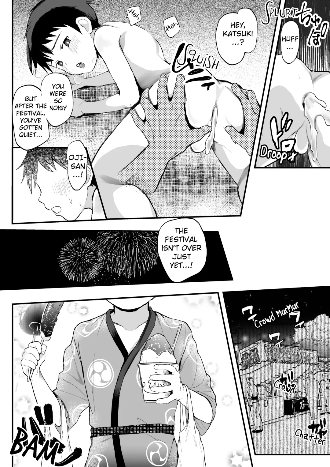 [Donburako] Matsuri to Ittara xxx! ~Fundoshi Shimete Choco Banana Tabeyo~ | Festivals are all about xxx! ~Put on your Fundoshi and eat some Chocolate Bananas~ Fhentai - Page 39