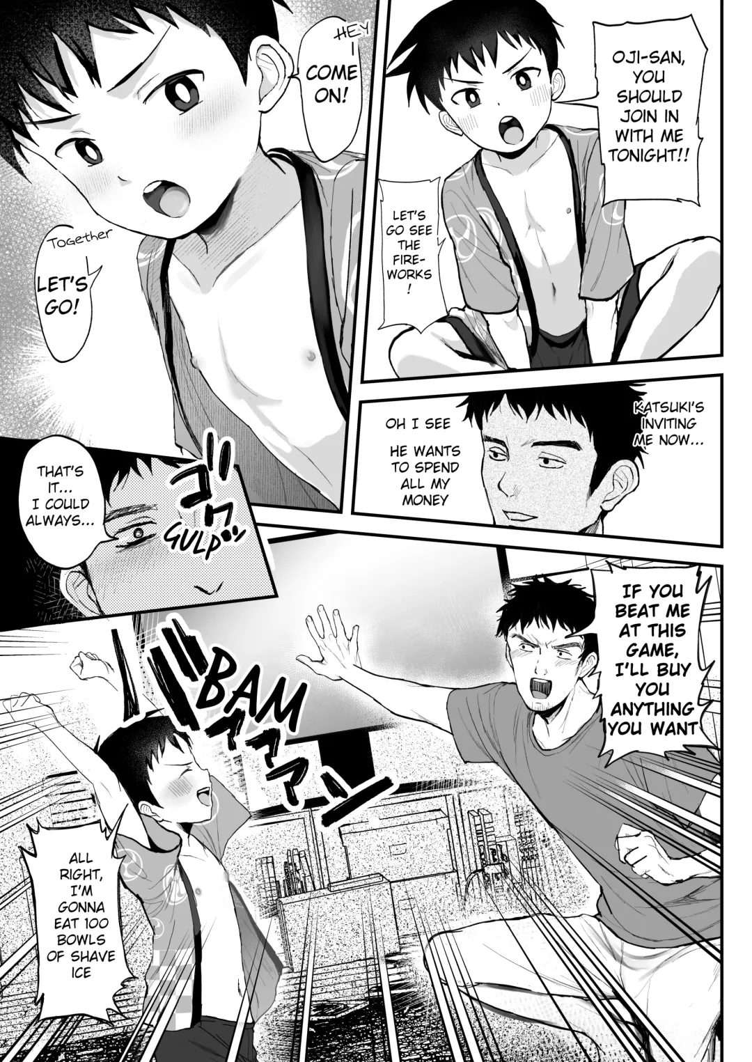 [Donburako] Matsuri to Ittara xxx! ~Fundoshi Shimete Choco Banana Tabeyo~ | Festivals are all about xxx! ~Put on your Fundoshi and eat some Chocolate Bananas~ Fhentai - Page 6