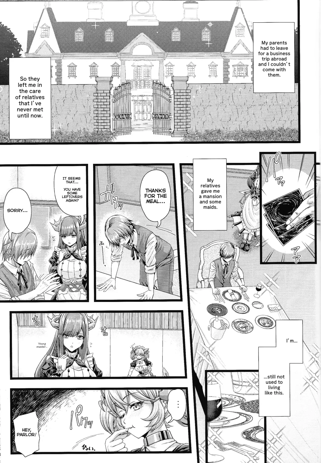 [Elis 120 Percent] Dragon Maid no Yotogibanashi | Dragonmaid's Night Service Fhentai - Page 2