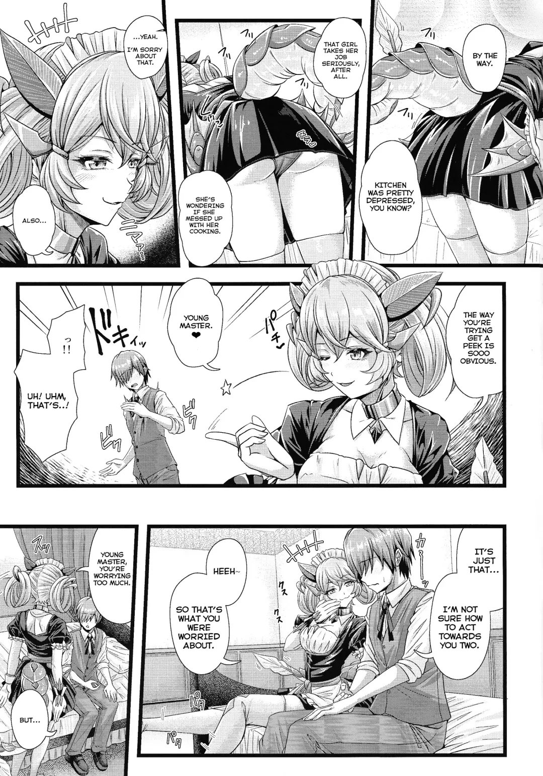 [Elis 120 Percent] Dragon Maid no Yotogibanashi | Dragonmaid's Night Service Fhentai - Page 4