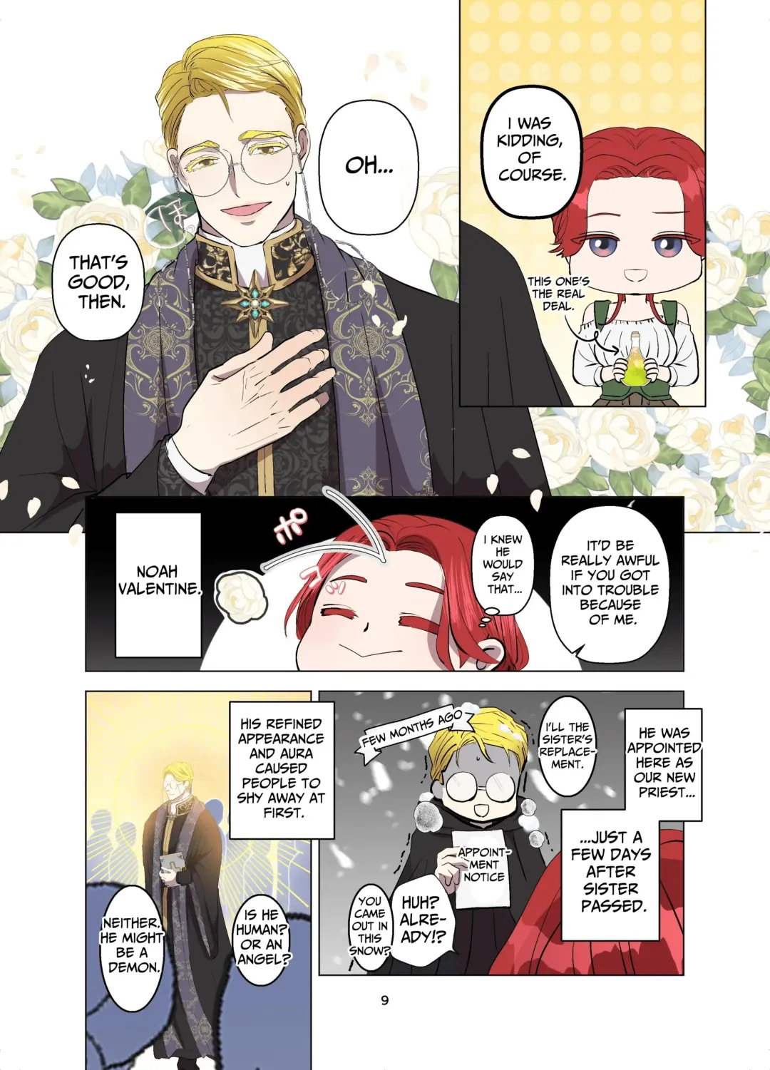 Yomeki okure-mura Musume wa Shinpu-sama no Dekiai kara nige rarenai | Village Woman Who Missed Her Chance At Marriage Cannot Escape From The Infatuated Priest Fhentai - Page 10