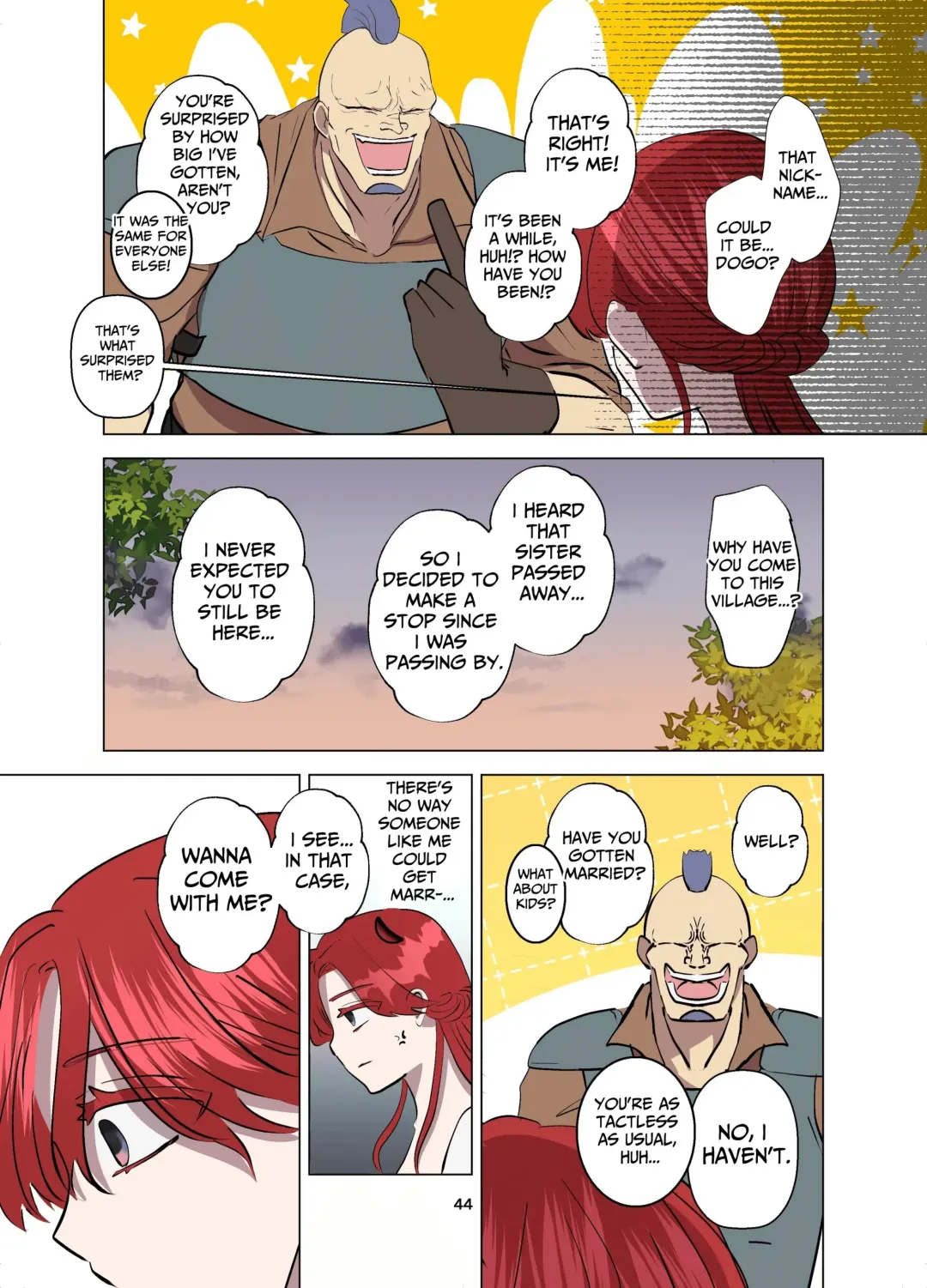 Yomeki okure-mura Musume wa Shinpu-sama no Dekiai kara nige rarenai | Village Woman Who Missed Her Chance At Marriage Cannot Escape From The Infatuated Priest Fhentai - Page 45