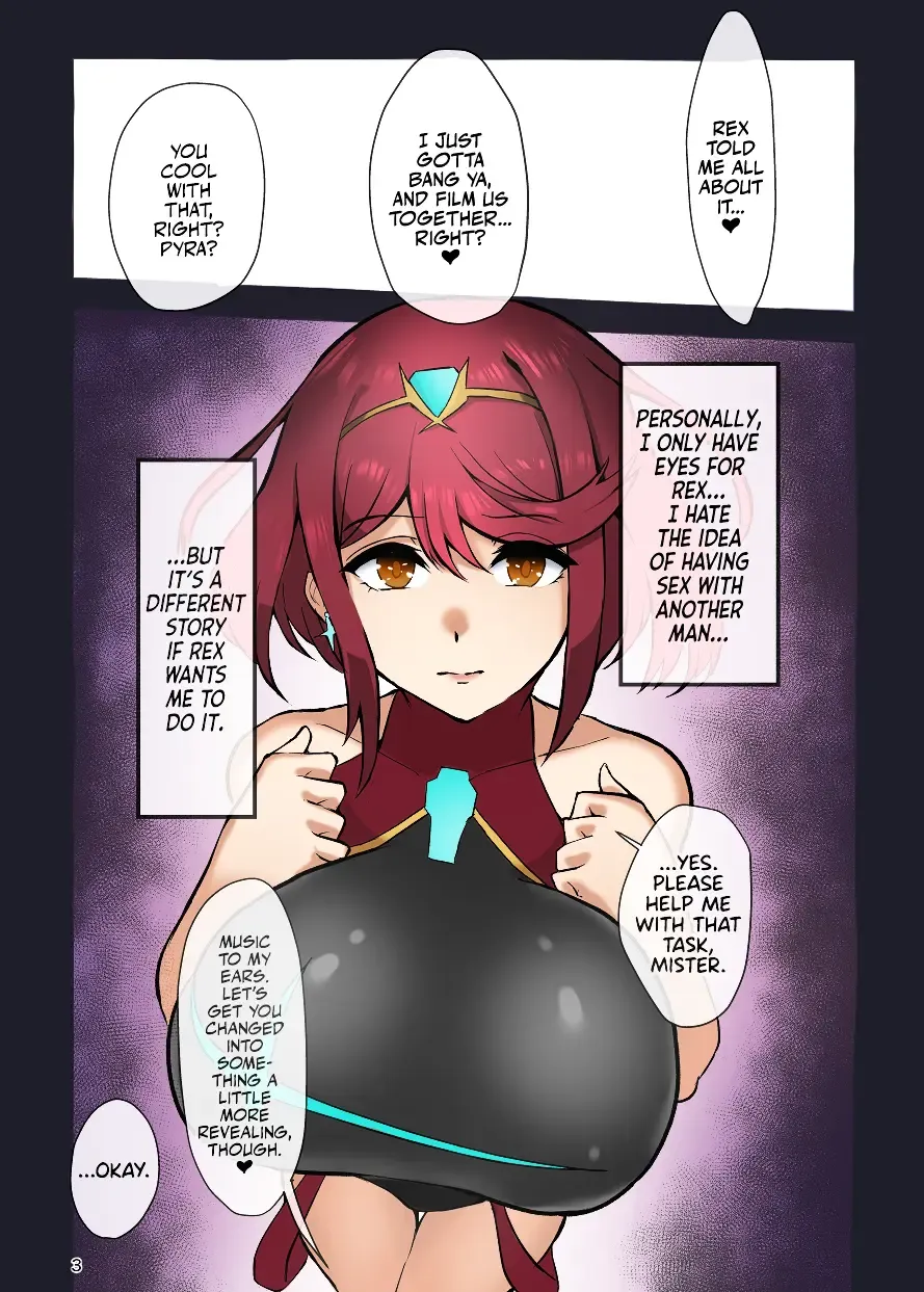 [Shinraku Kogome] Homura to Kitanai Oji-san Netorase Takuran Koubi | Rex Gets Cucked by a Filthy Old Man Fhentai - Page 3