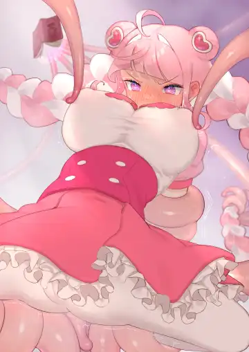 [Aizen Pochi] Shokushu Ni Gacchiri Kōsoku Sarete Chikubi Pin Pin Sarechau Mahōu Shōjou Fhentai - Page 6