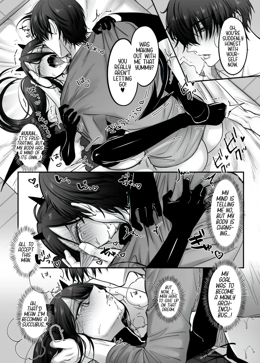 [Morino Bambi] Incubus-kun♂ Succubus Ochi♀!? | ♂Fall From Grace♀ Fhentai - Page 35