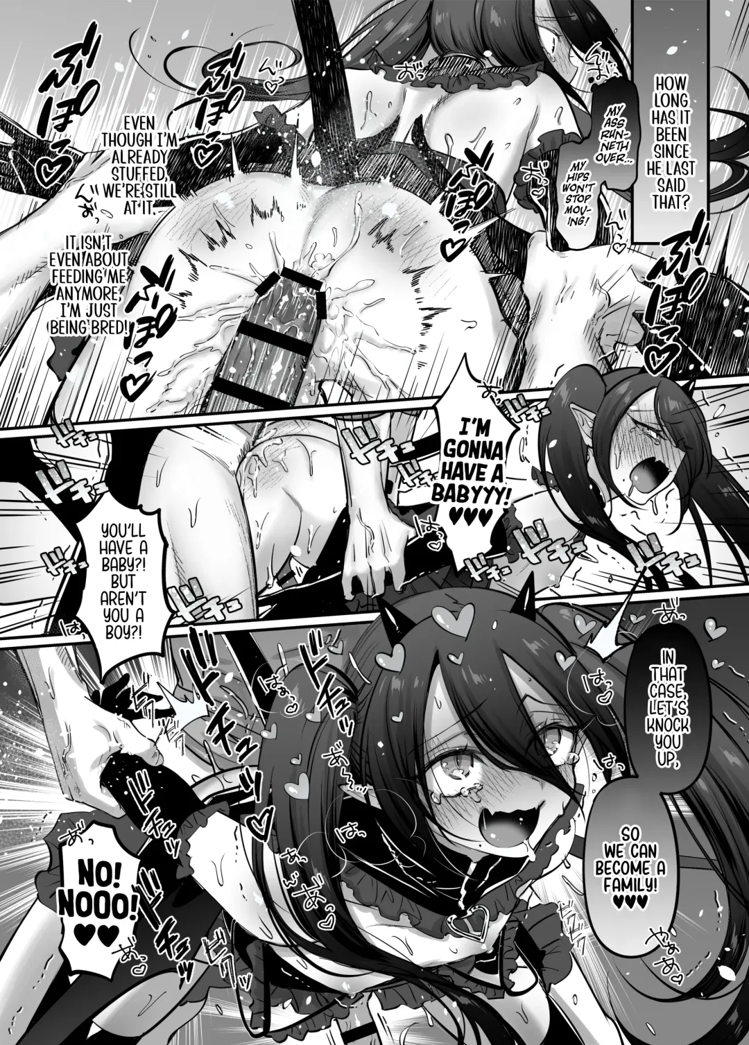 [Morino Bambi] Incubus-kun♂ Succubus Ochi♀!? | ♂Fall From Grace♀ Fhentai - Page 37