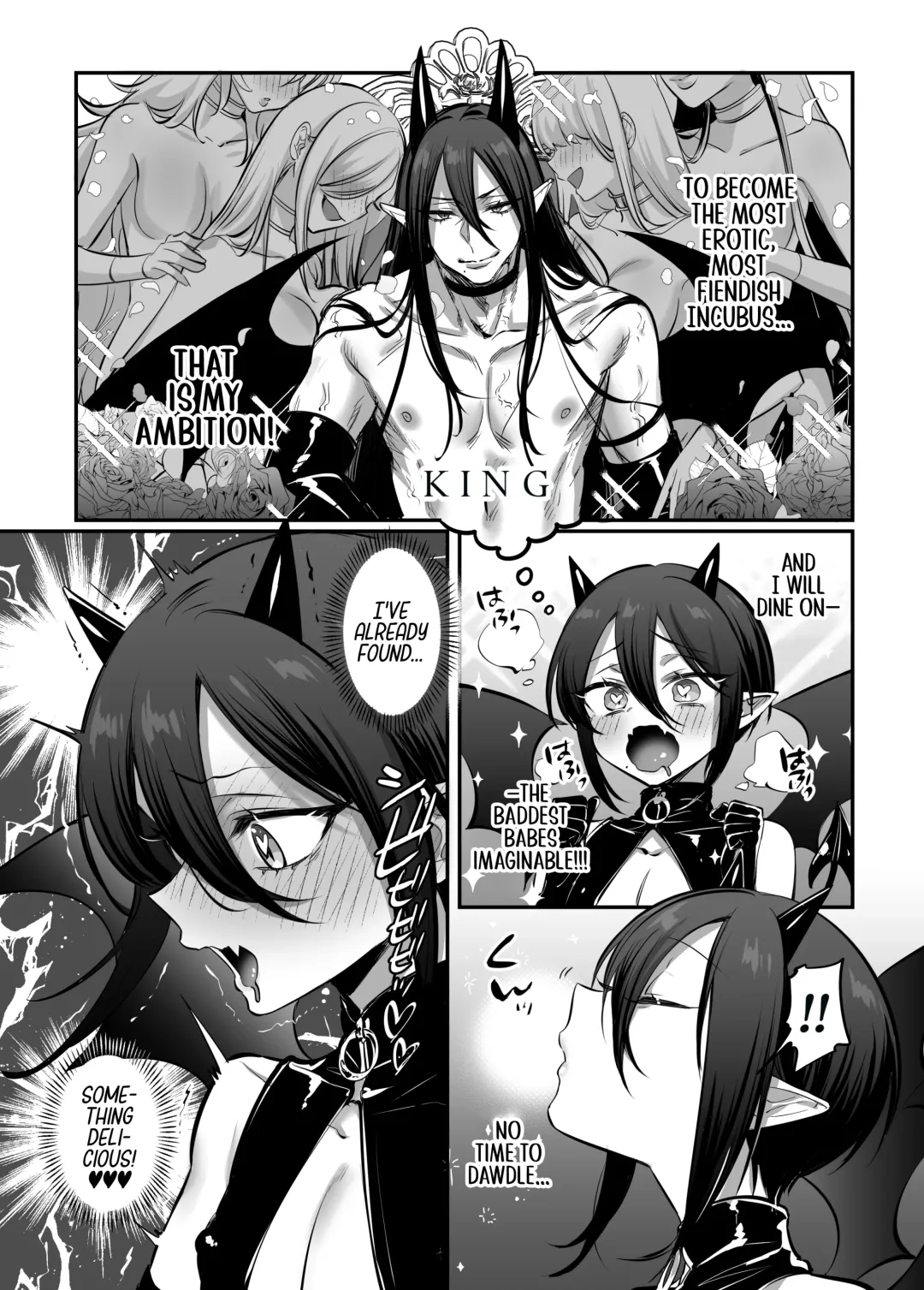 [Morino Bambi] Incubus-kun♂ Succubus Ochi♀!? | ♂Fall From Grace♀ Fhentai - Page 5