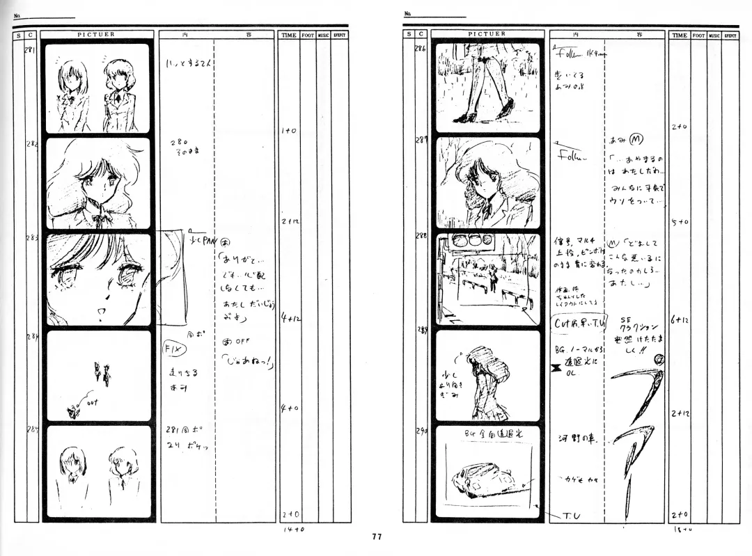 Cream Lemon Storyboard･Synopsis PART1 "Be･My･Baby" ＆ PART5 "Ami･AGAIN" Fhentai - Page 76