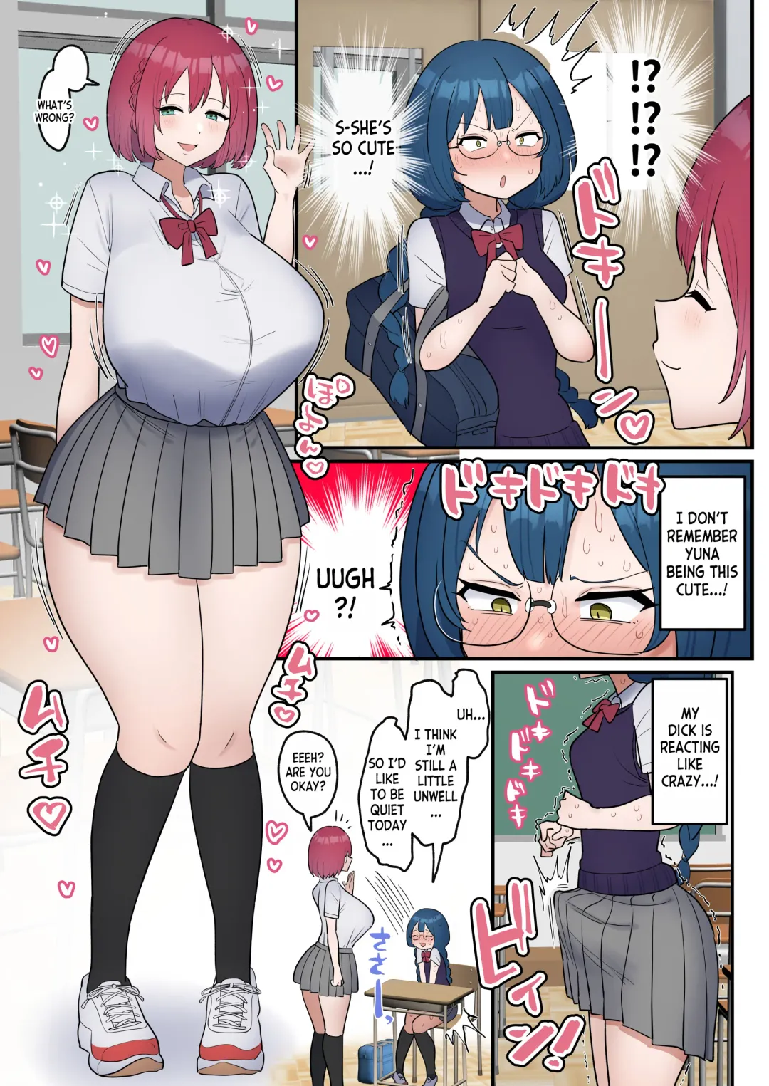 [Fence 14] Totsuzen Chinpo ga Haete Shimatta Majime Joshi, Tomodachi to Koubi Suru | The Serious girl Suddenly Grows a Dick and Fucks Her Friend Fhentai - Page 5