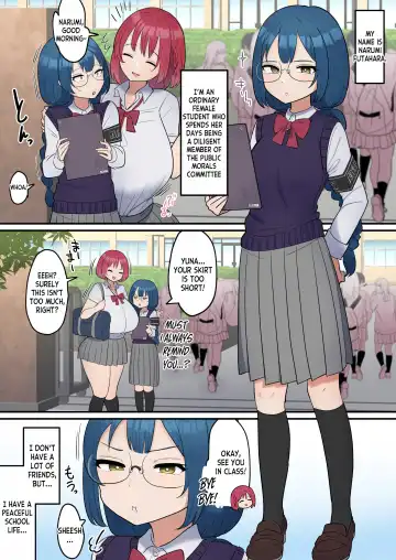 [Fence 14] Totsuzen Chinpo ga Haete Shimatta Majime Joshi, Tomodachi to Koubi Suru | The Serious girl Suddenly Grows a Dick and Fucks Her Friend Fhentai - Page 2
