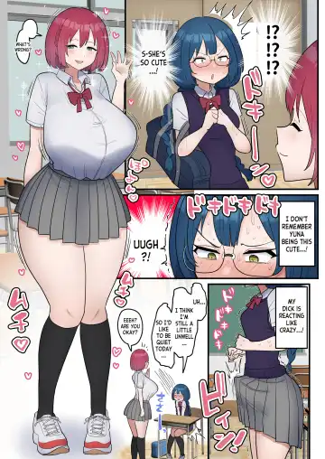 [Fence 14] Totsuzen Chinpo ga Haete Shimatta Majime Joshi, Tomodachi to Koubi Suru | The Serious girl Suddenly Grows a Dick and Fucks Her Friend Fhentai - Page 5