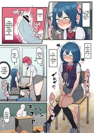 [Fence 14] Totsuzen Chinpo ga Haete Shimatta Majime Joshi, Tomodachi to Koubi Suru | The Serious girl Suddenly Grows a Dick and Fucks Her Friend Fhentai - Page 6