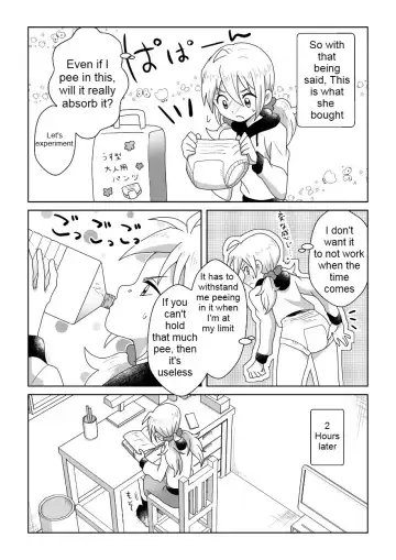 [Tourou] Otoile Gaman Dekinakute Naiteru Ao-chan mo Kawaii yo!! | Crying Because She Can't Stand the Toilet. Ao-chan is Very Cute. Fhentai - Page 20