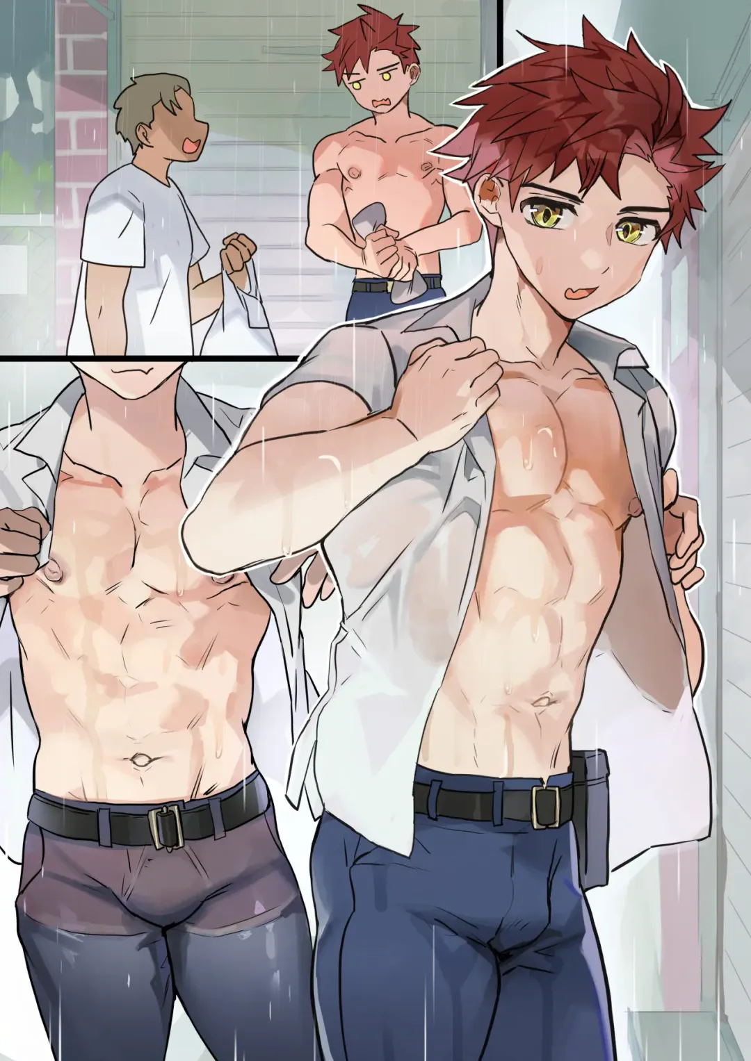 [Takk] TAKK: A Day with Officer Kyle Fhentai - Page 12