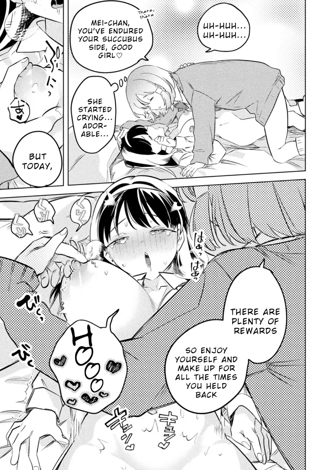 [Harusame - Nagashiro Rouge - Wakadori Nikomi] 2D Comic Magazine Succubus Yuri H Vol. 1 Fhentai - Page 45