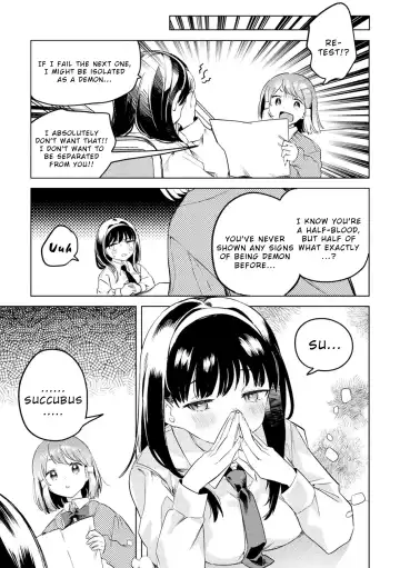 [Harusame - Nagashiro Rouge - Wakadori Nikomi] 2D Comic Magazine Succubus Yuri H Vol. 1 Fhentai - Page 27