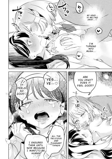 [Harusame - Nagashiro Rouge - Wakadori Nikomi] 2D Comic Magazine Succubus Yuri H Vol. 1 Fhentai - Page 44