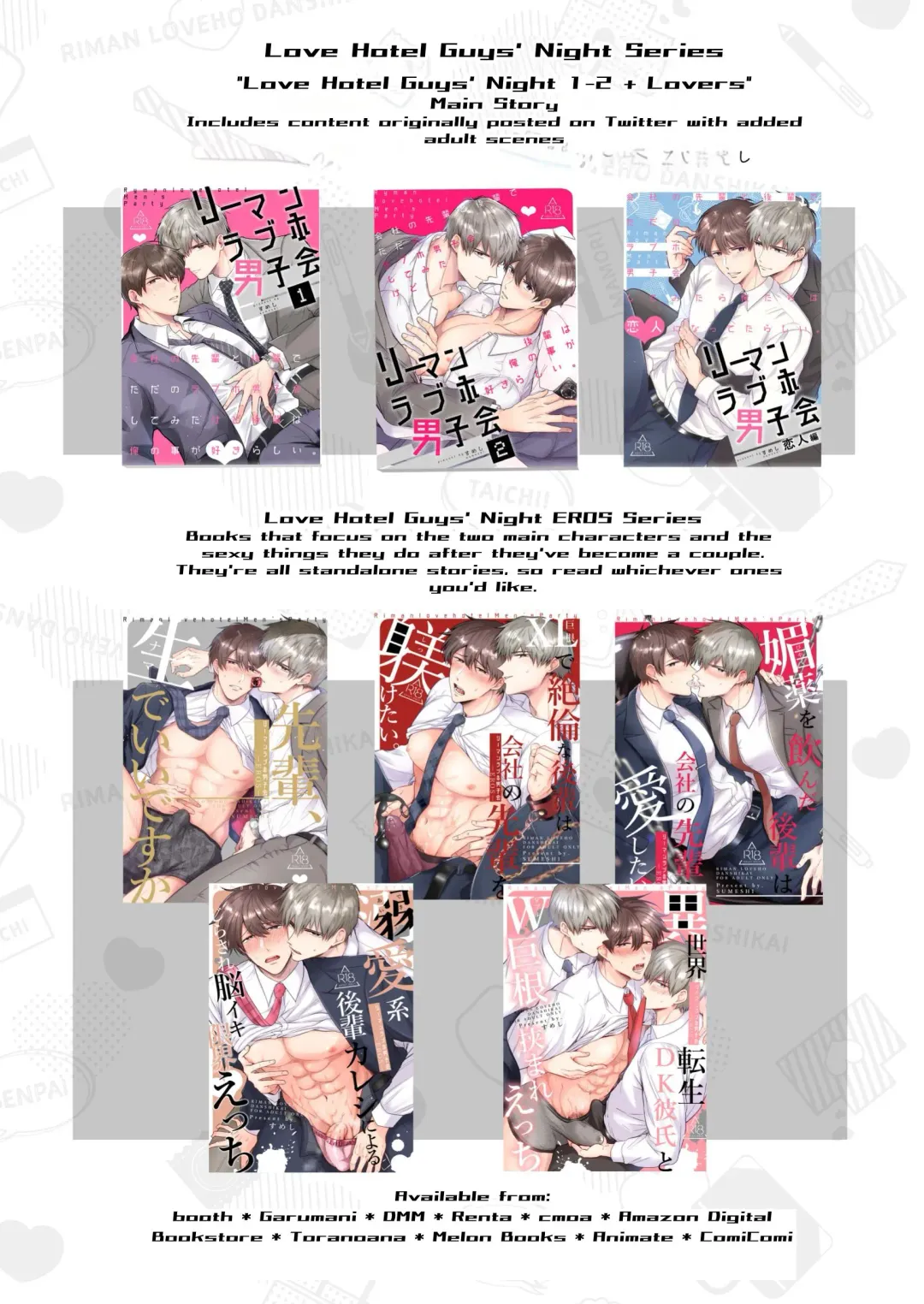 [Sumeshi] Ryman LoveHo Danshikai EROS -XL de Zetsurin na Kouhai wa Kaisha no Senpai o Shitsuketai- | Office Worker's Love Hotel 5 Guys' Night EROS ~XL Kouhai Wants to Tease His Senpai~ Fhentai - Page 55