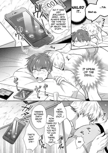 [Sumeshi] Ryman LoveHo Danshikai EROS -XL de Zetsurin na Kouhai wa Kaisha no Senpai o Shitsuketai- | Office Worker's Love Hotel 5 Guys' Night EROS ~XL Kouhai Wants to Tease His Senpai~ Fhentai - Page 15