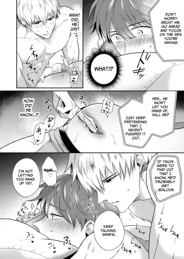 [Sumeshi] Ryman LoveHo Danshikai EROS -XL de Zetsurin na Kouhai wa Kaisha no Senpai o Shitsuketai- | Office Worker's Love Hotel 5 Guys' Night EROS ~XL Kouhai Wants to Tease His Senpai~ Fhentai - Page 19