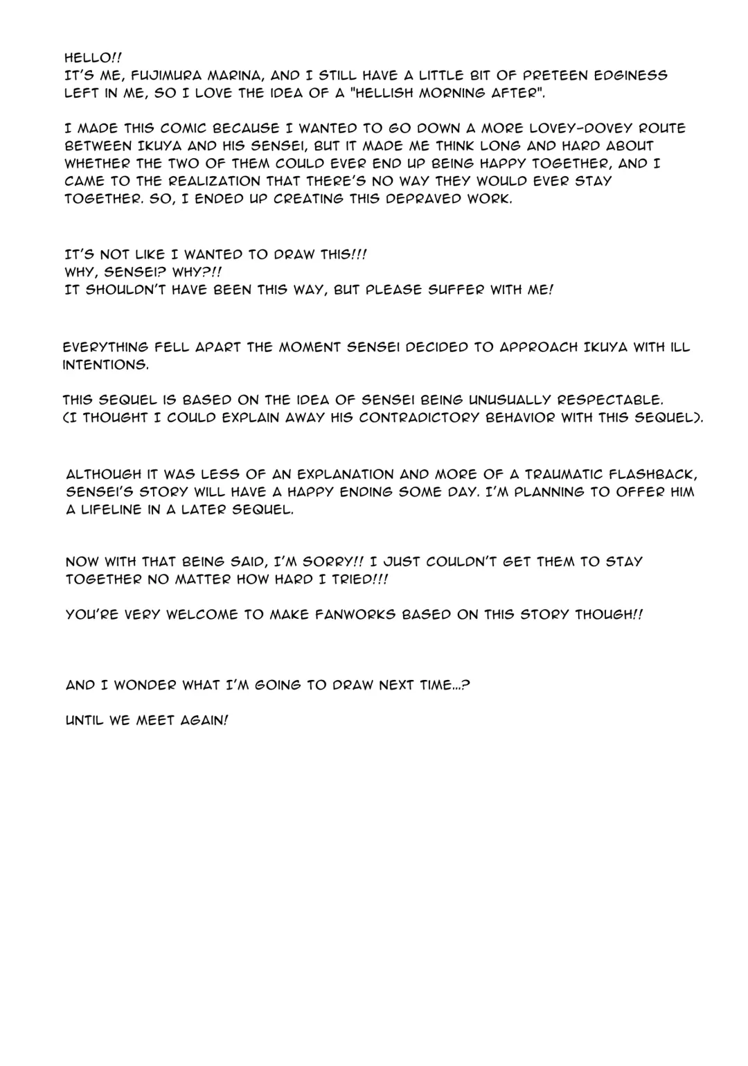 [Fujimura Marina] Yuutousei wa Kuzu no Kyouiku o Owaritakunai | Diligent Student Doesn't Want His Naughty Lessons To End Fhentai - Page 128