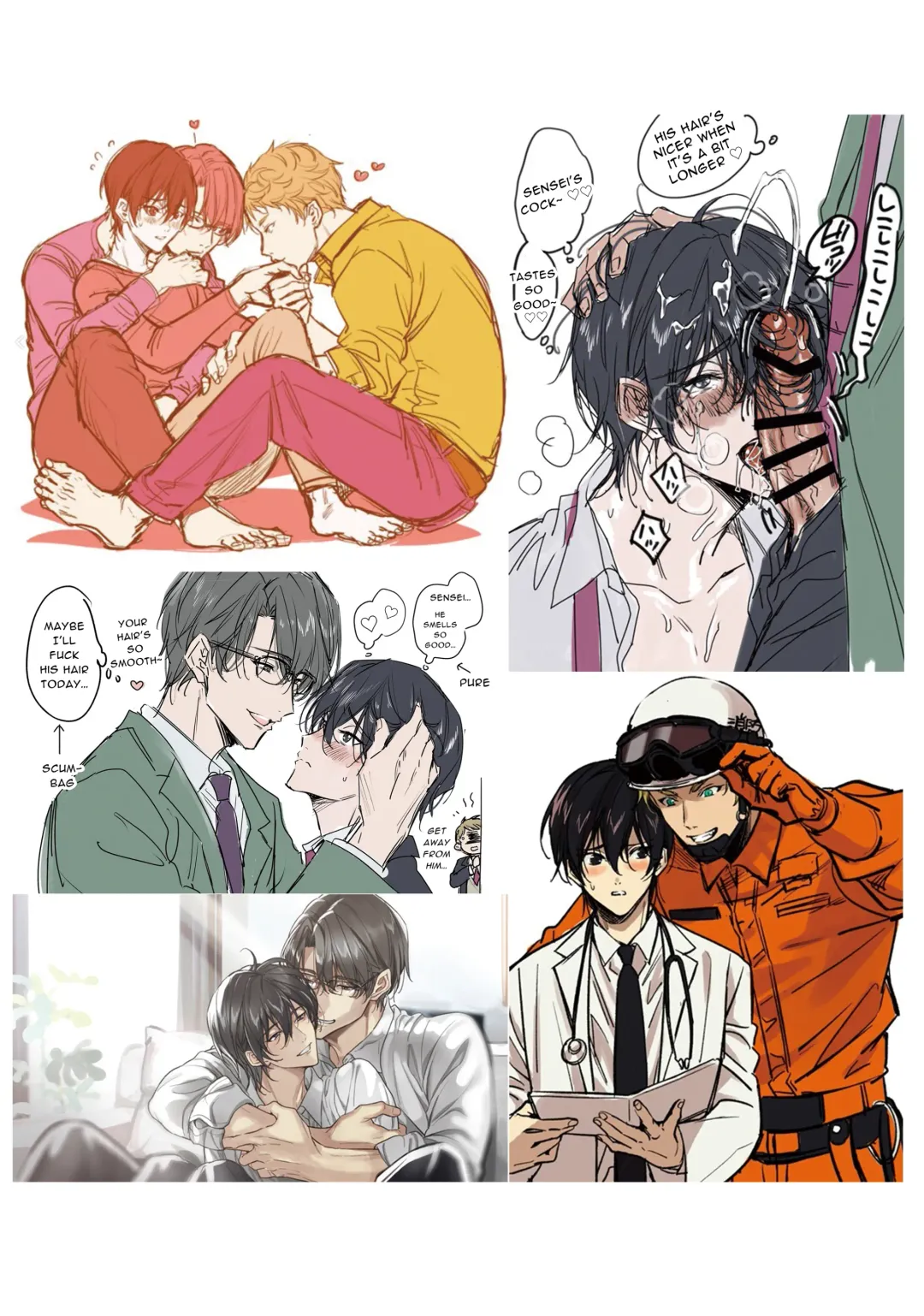 [Fujimura Marina] Yuutousei wa Kuzu no Kyouiku o Owaritakunai | Diligent Student Doesn't Want His Naughty Lessons To End Fhentai - Page 8