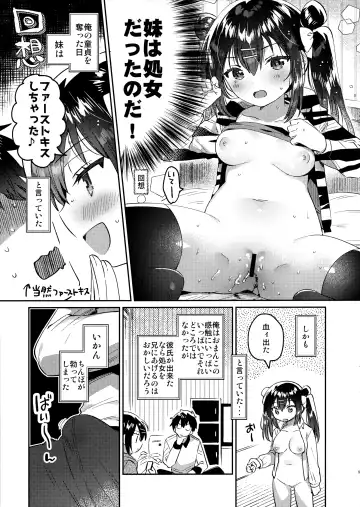 [Ichihaya] Imouto to Nazo no Niku Vibe Fhentai - Page 8
