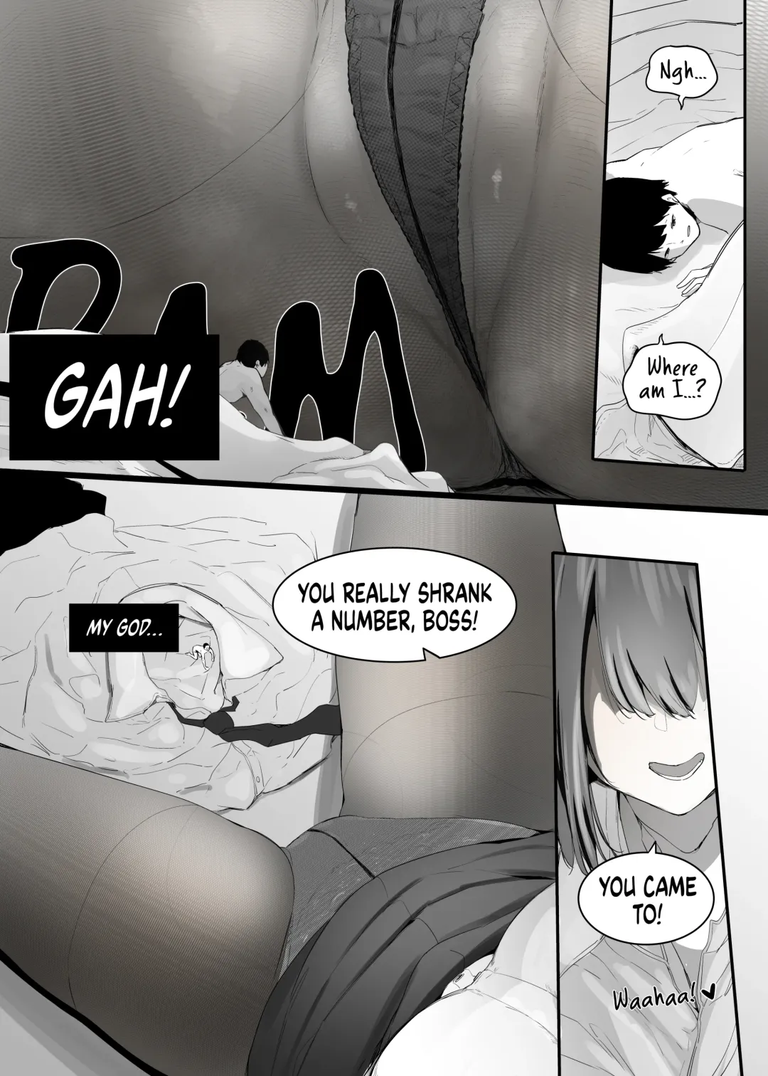 [Marushamo] Ore no Seiheki ga Kouhai ni Baretara Kouhai mo Onaji Seiheki datta | She Knows My Sexual Secret Fhentai - Page 10