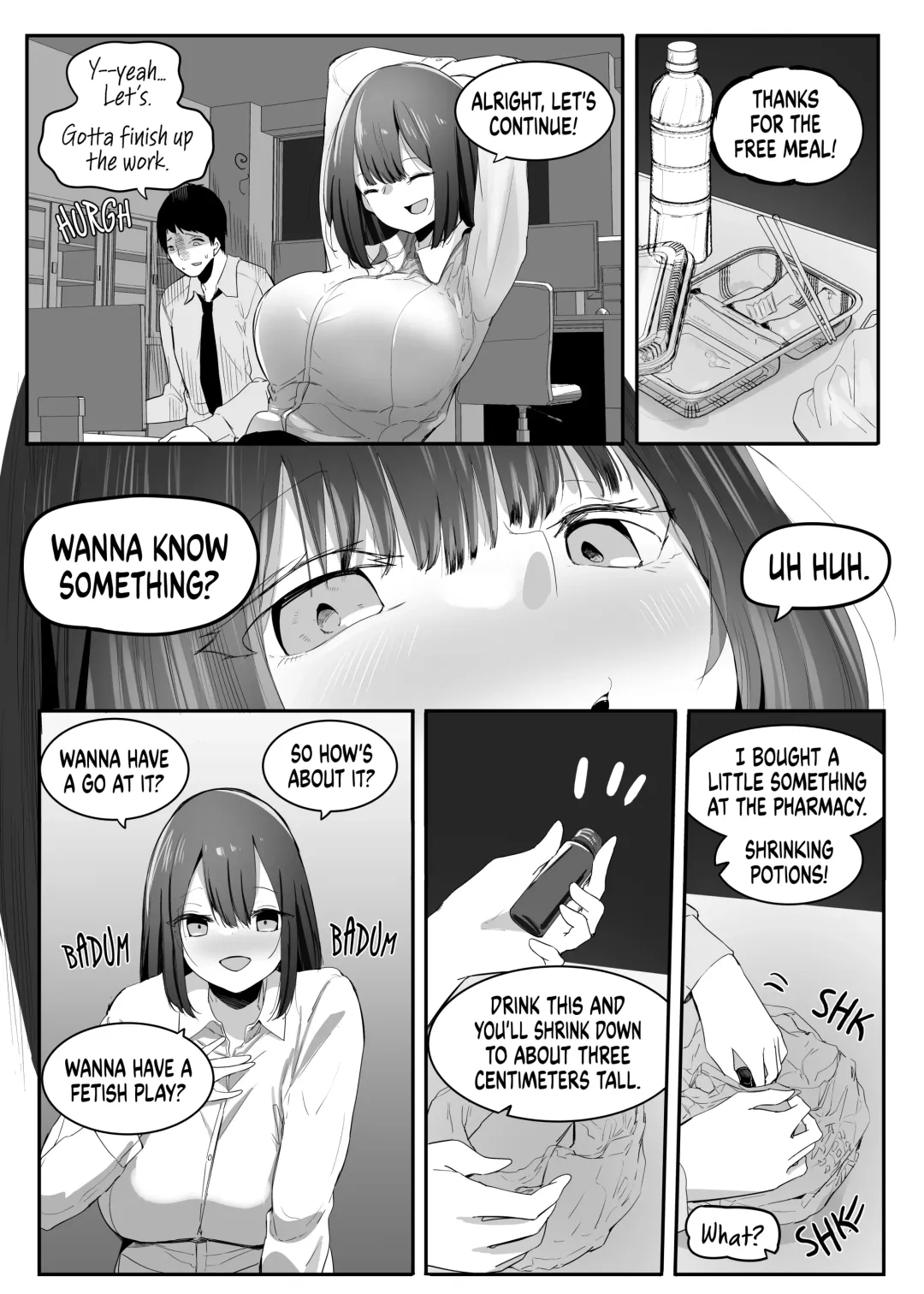 [Marushamo] Ore no Seiheki ga Kouhai ni Baretara Kouhai mo Onaji Seiheki datta | She Knows My Sexual Secret Fhentai - Page 5
