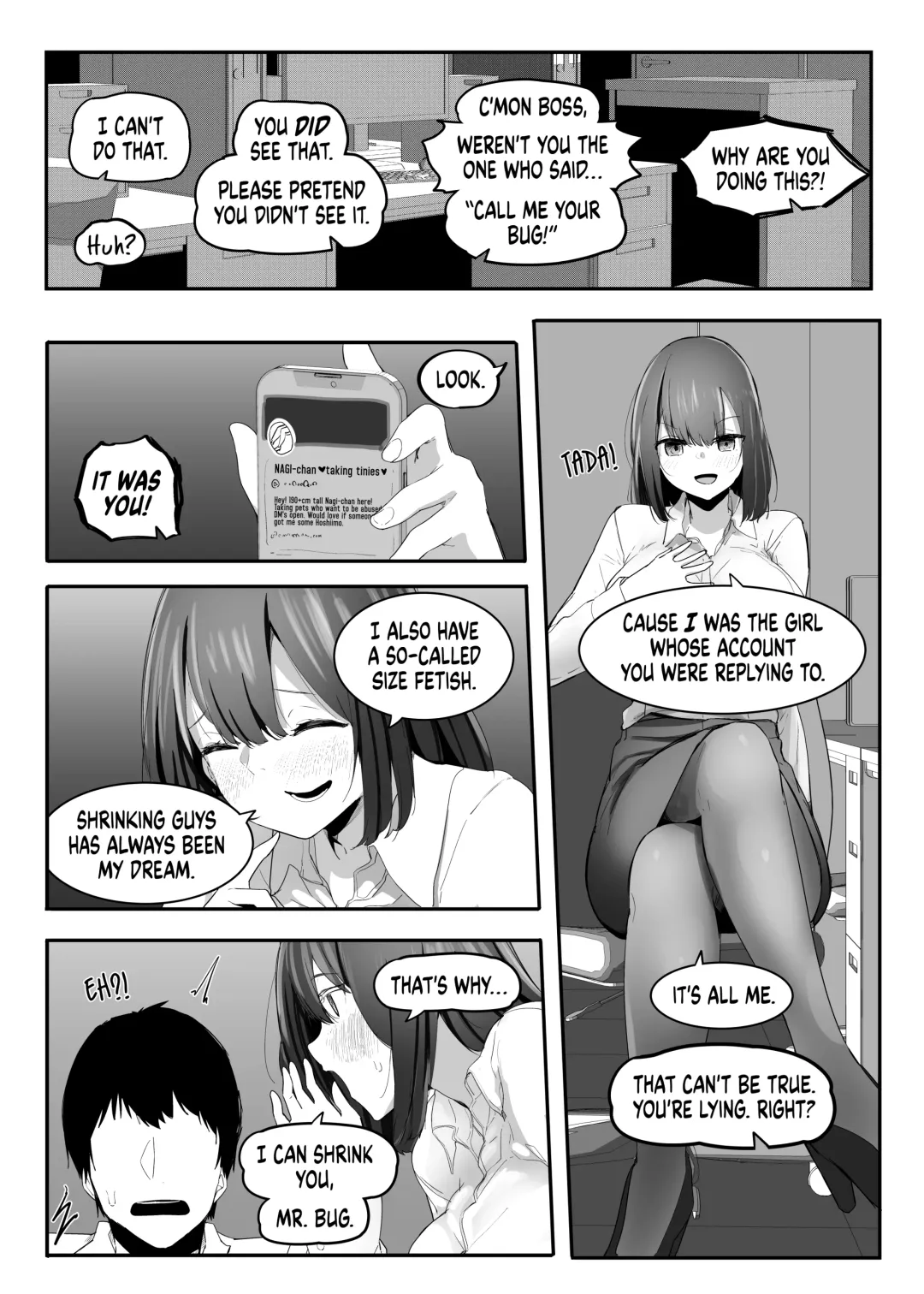 [Marushamo] Ore no Seiheki ga Kouhai ni Baretara Kouhai mo Onaji Seiheki datta | She Knows My Sexual Secret Fhentai - Page 6