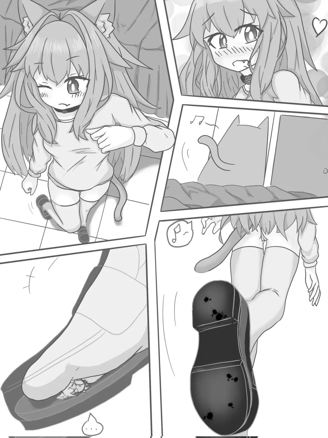 Cat and theft tiny wolf Fhentai - Page 5