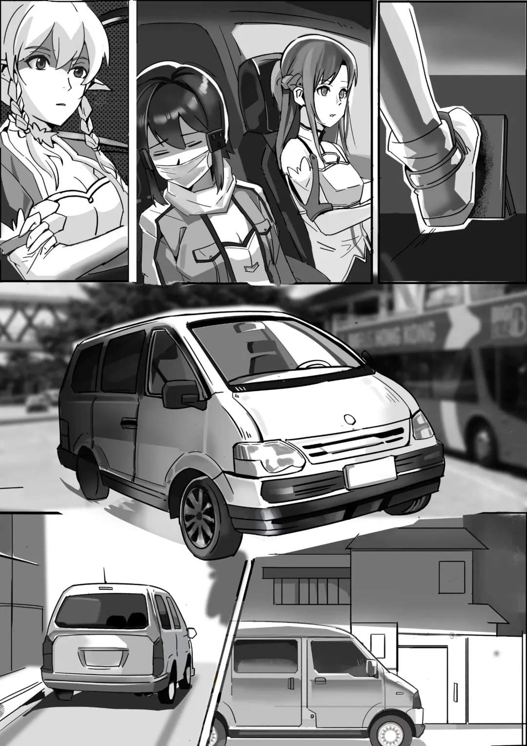 [Tsugumi] 【DID漫画】剣士、精霊と狙撃手/剑士，精灵与狙击手1-6P Fhentai - Page 19