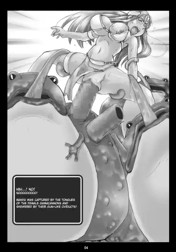 [Modaetei Anetarou] Yume to Taiketsu! Manya VS Gamacannon | Dream Match! Manya vs Gamacannon Fhentai - Page 3