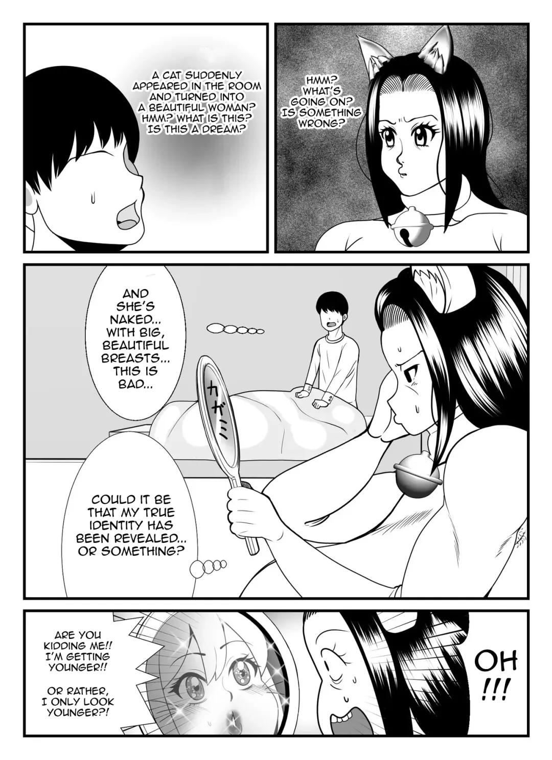 [Tokei] A 45-year-old housewife's secret pleasure: becoming a cat and satisfying her sexual desires Fhentai - Page 44