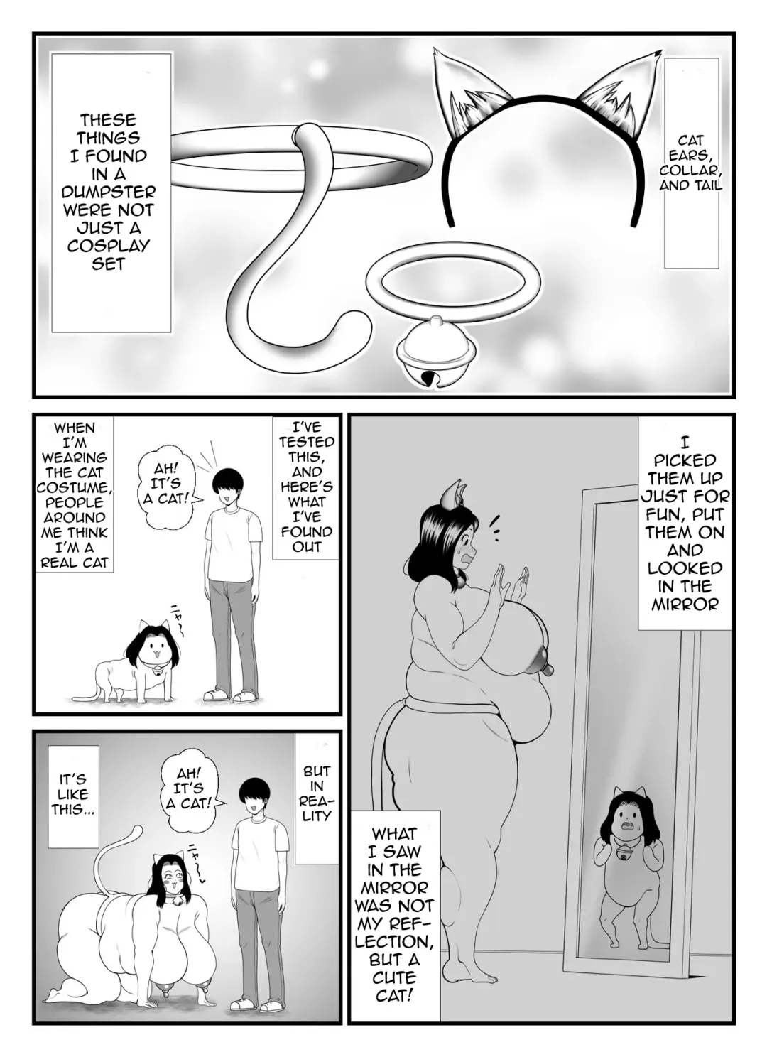 [Tokei] A 45-year-old housewife's secret pleasure: becoming a cat and satisfying her sexual desires Fhentai - Page 5